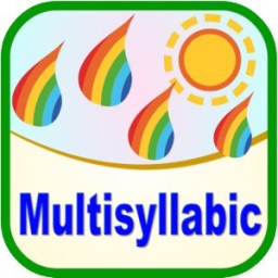 Multisyllabic for Speech Therapy, Autism, and Special Needs education Released by Abitalk on Apple, Amazon, and Barns & Noble Stores.